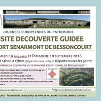 Visite guidée du Fort Sénarmont de Bessoncourt