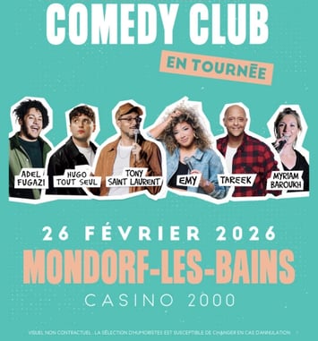 Le Paname Comedy Club en Tournée