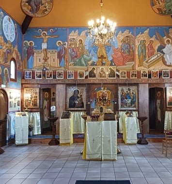 Visite de l'église orthodoxe de Belfort