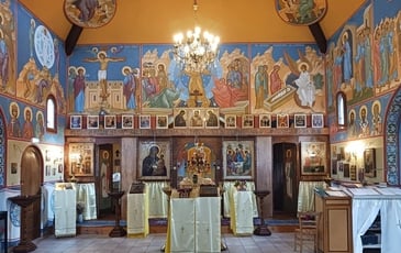 Visite de l'église orthodoxe de Belfort