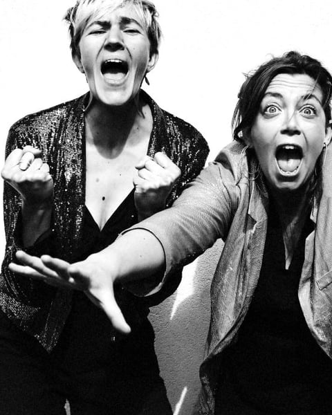 Evelyne Gallet et Clarika