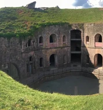 Circuit-jeu au Fort Dorsner à Giromagny